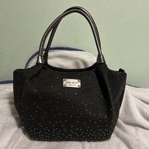 Wool Kate Spade Rhinestone Shoulder Bag